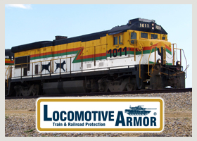 Blindaje de locomotoras y trenes